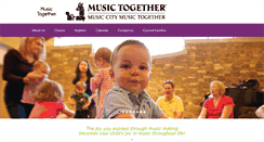 Desktop Screenshot of musiccitymusictogether.com